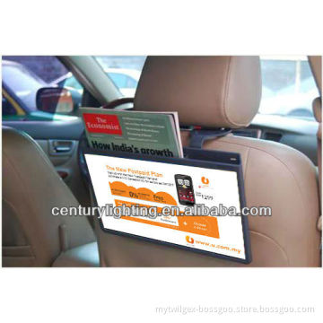 Taxi seatback board